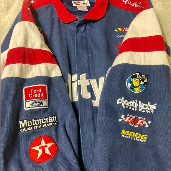 Nascar Ford Racing Quality Care Jacket XL NWOT - Picture 10 of 10